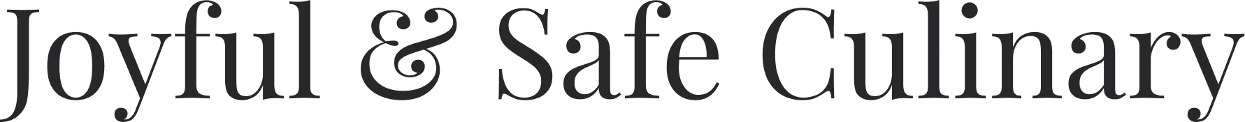 timos zacharatos Joyful Safe Culinary